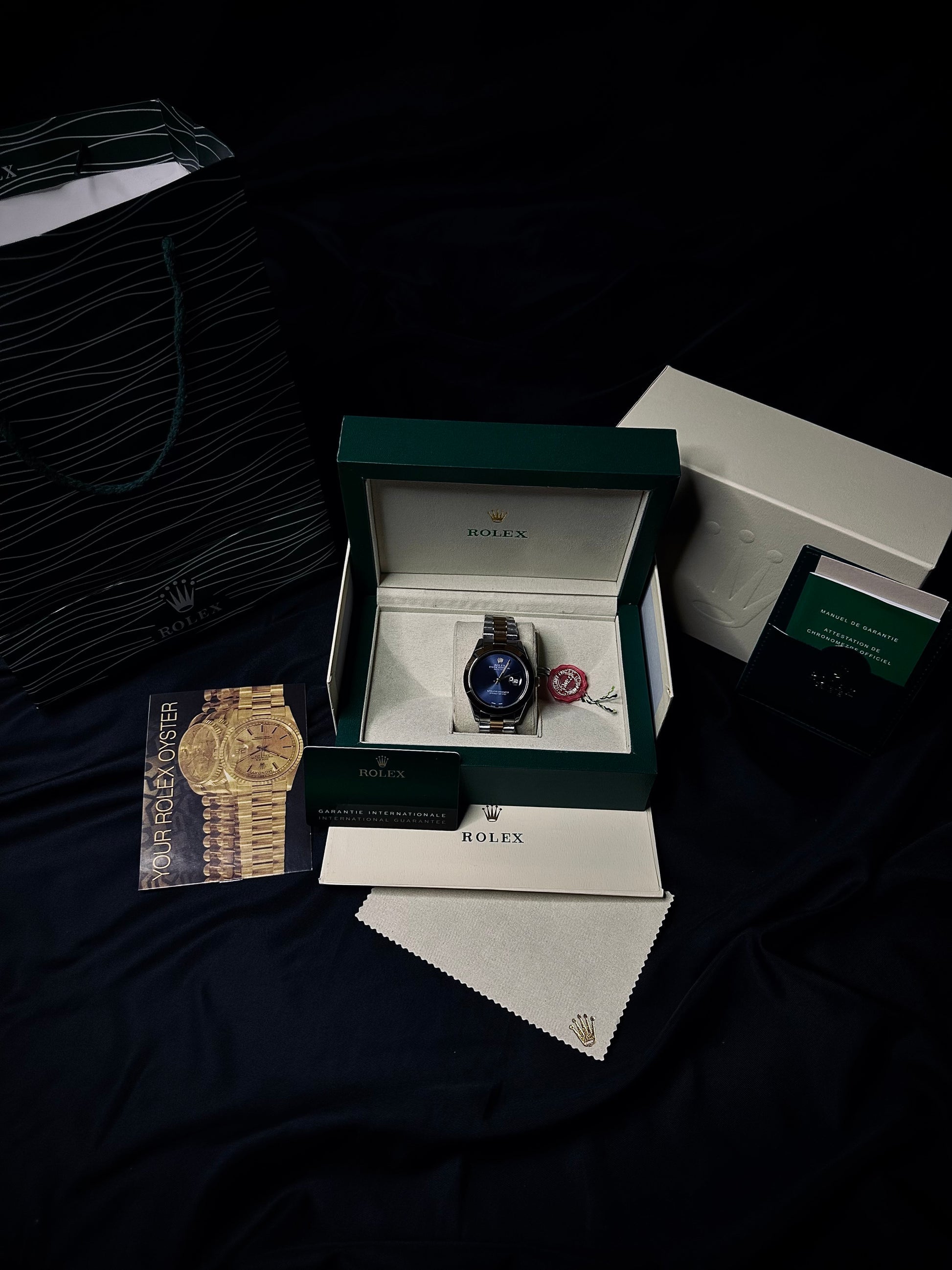 Rolex Date just – Plain Dial