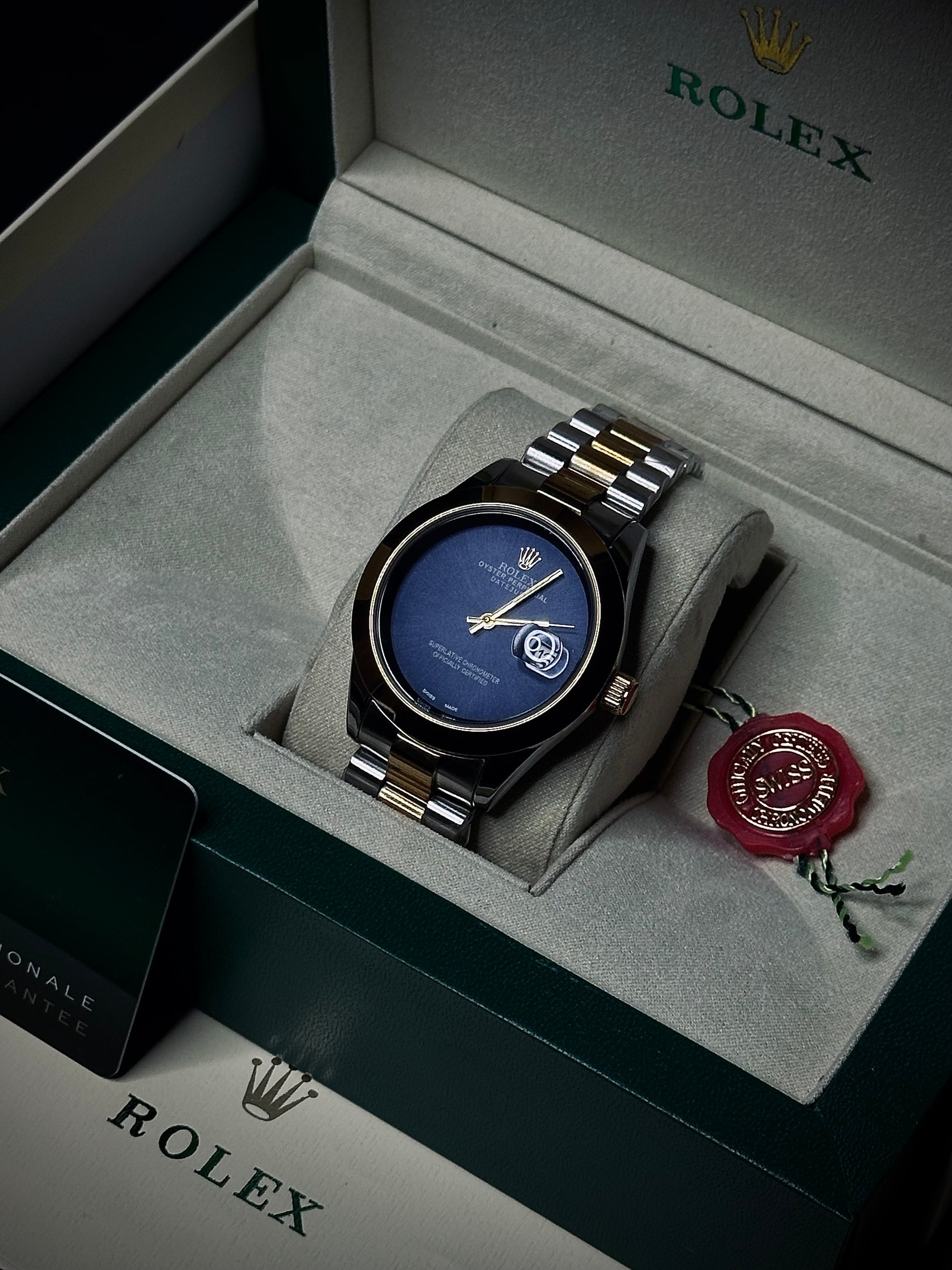 Rolex Date just – Plain Dial