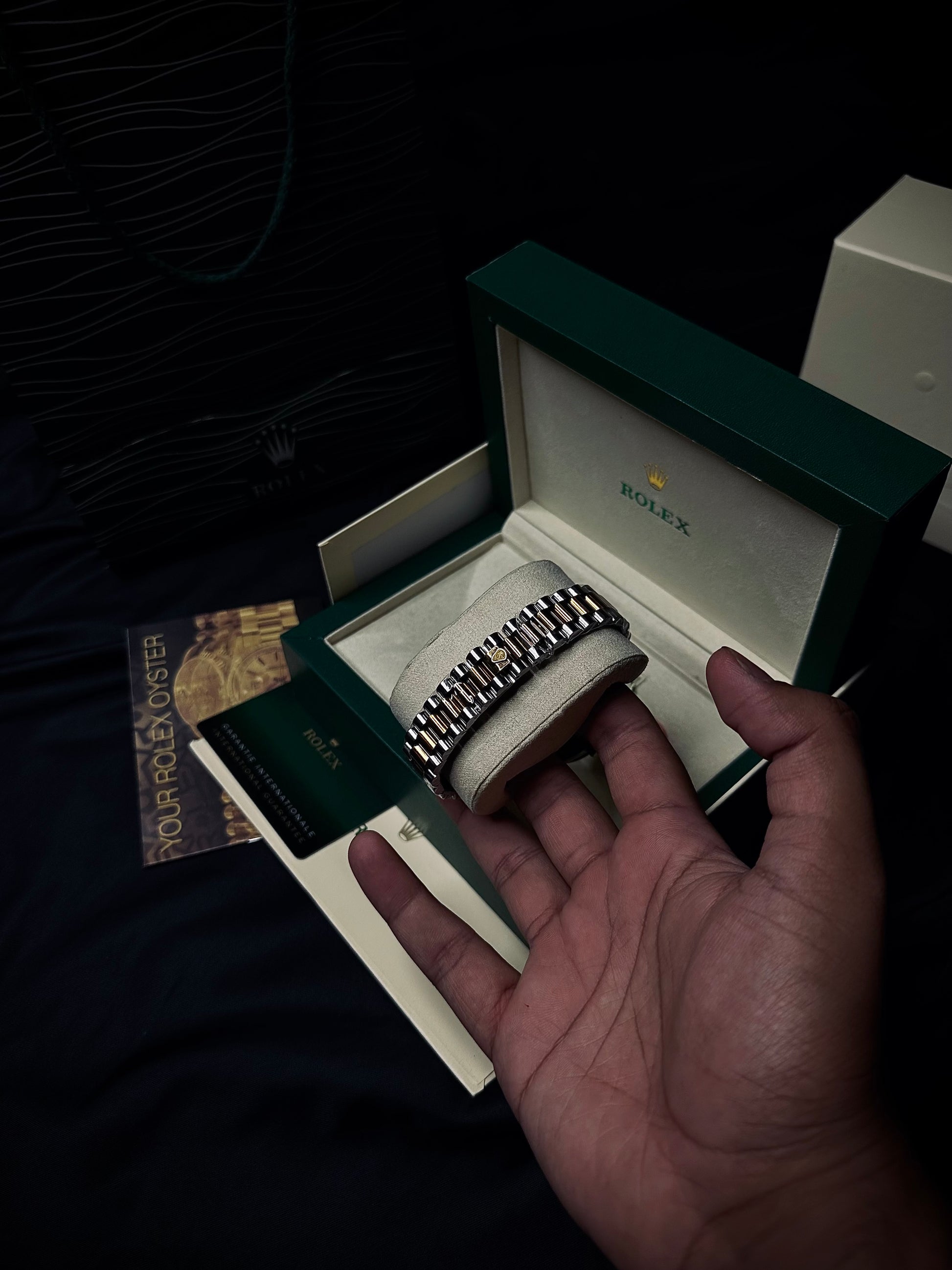 Rolex Date just – Plain Dial
