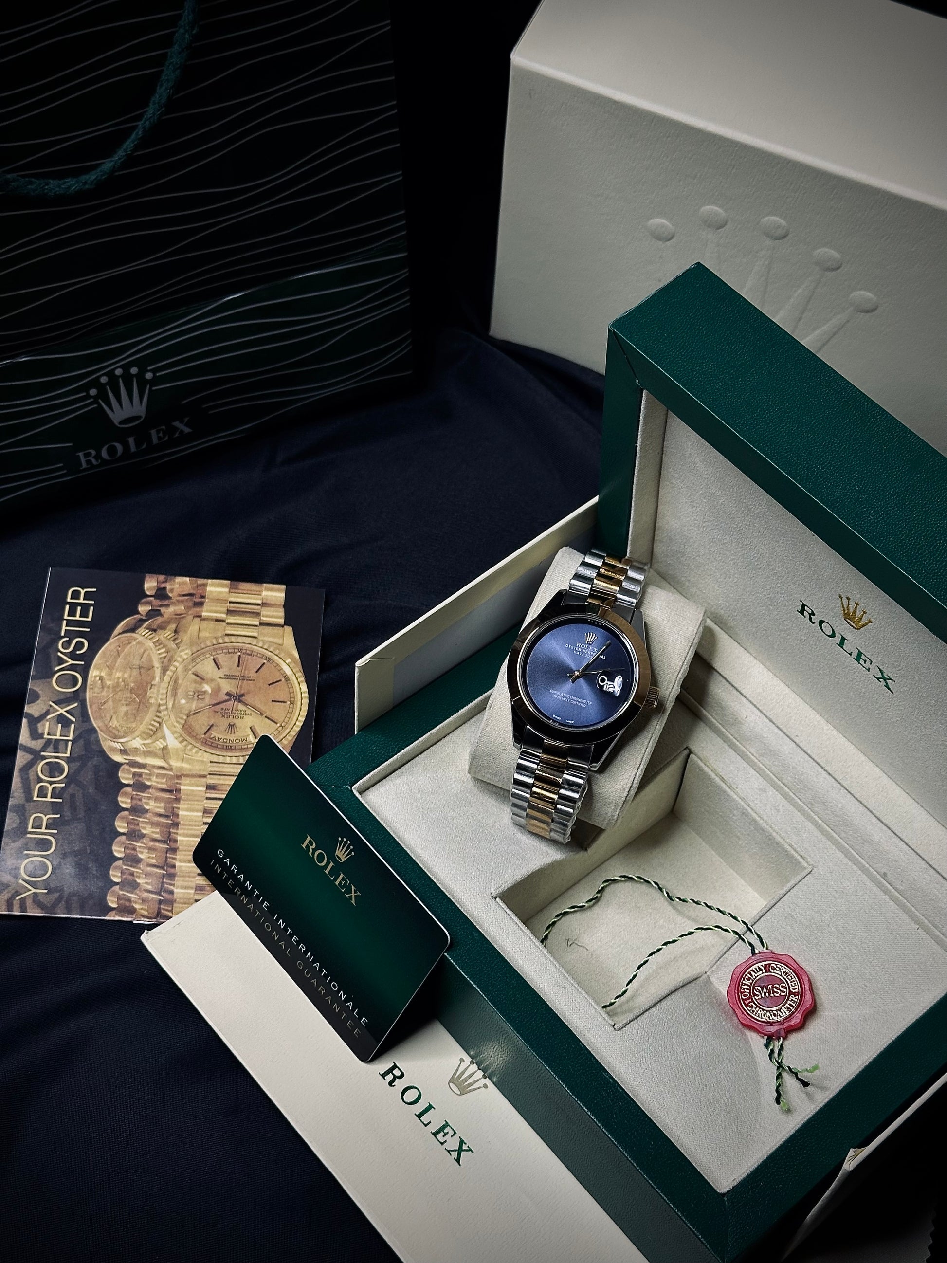 Rolex Date just – Plain Dial