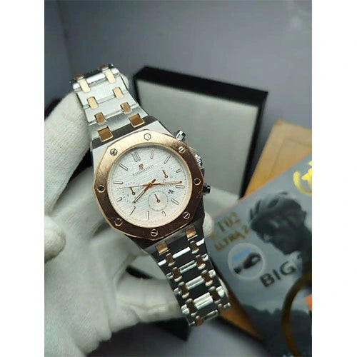 Audemars Piguet Triple Dial Chronograph Watch
