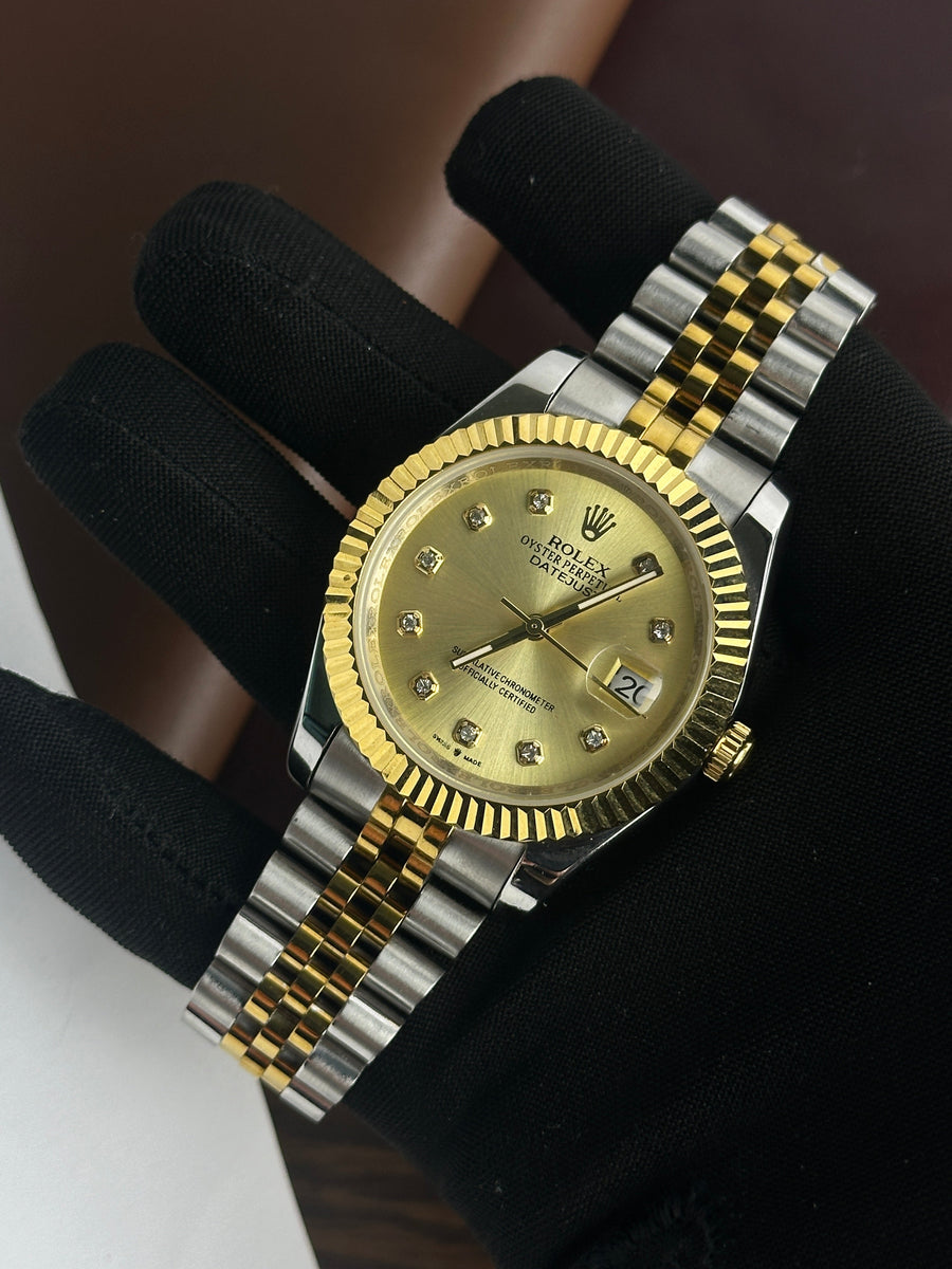 Rolex Date-Just Golden Premium AAA Edition