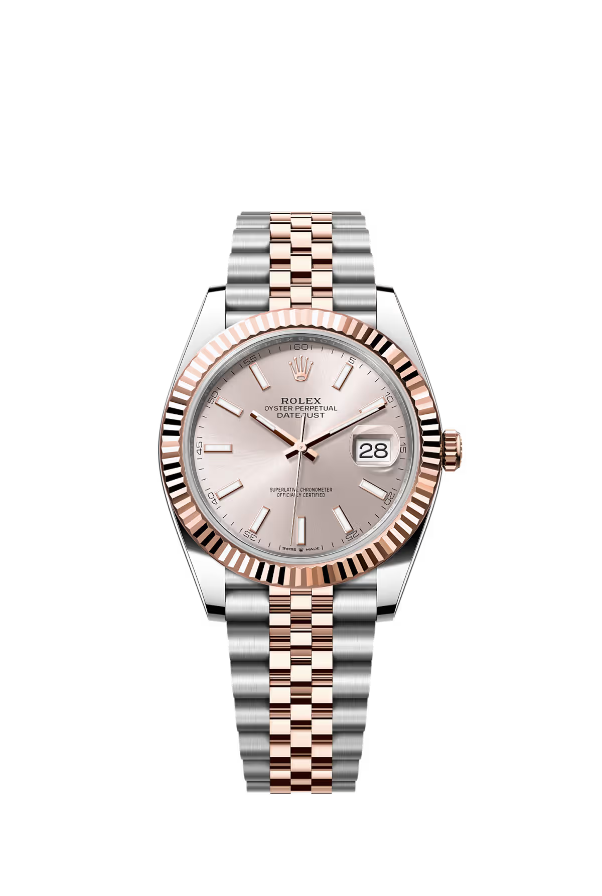 Datejust 41 — Everose | Sundust Dial