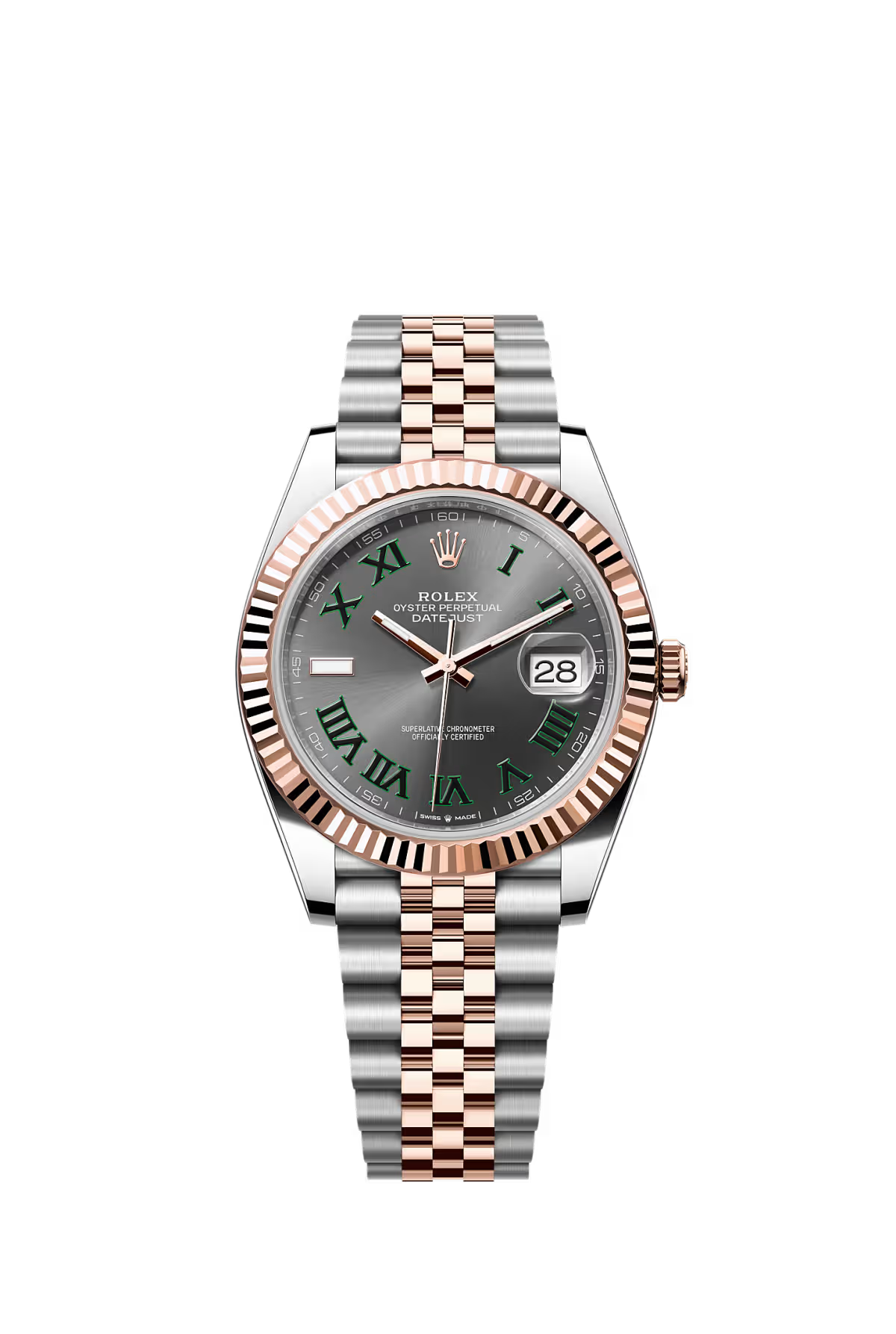 Datejust 41 — Everose | Slate Dial