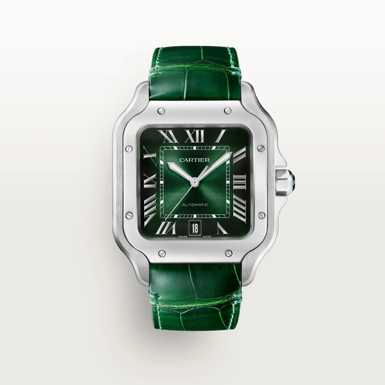 Santos de Cartier Graduated Green