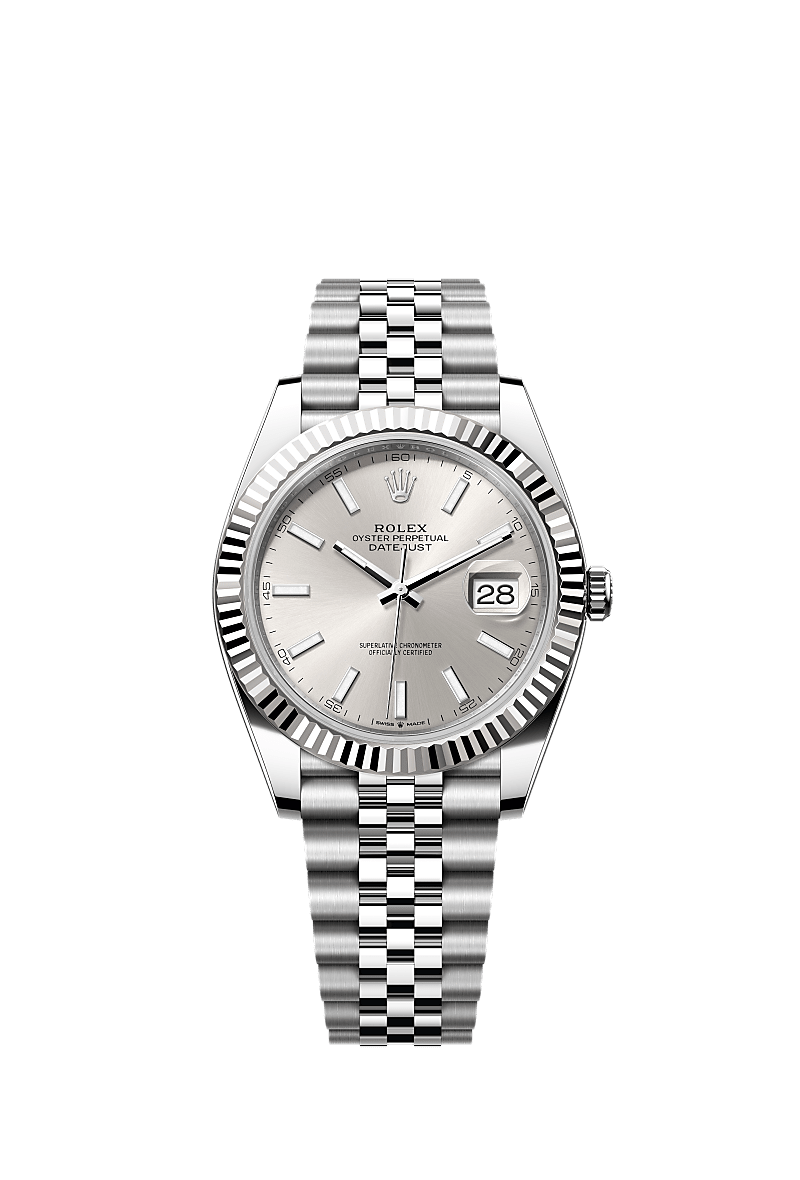 Datejust 41 Silver — 126334