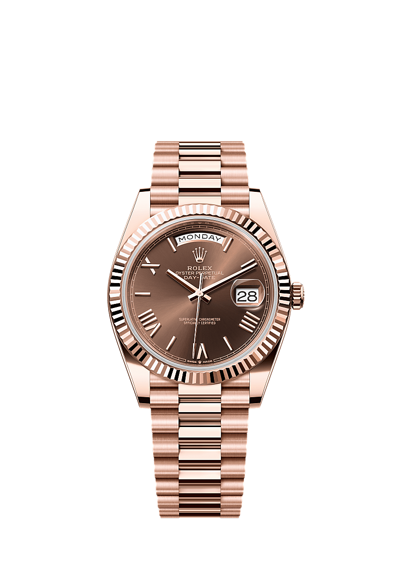 Day-Date 40 Everose - Chocolate Prestige