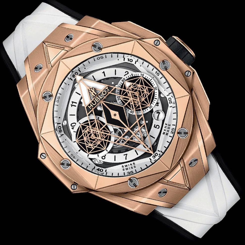 Big Bang Sang Bleu II King Gold White