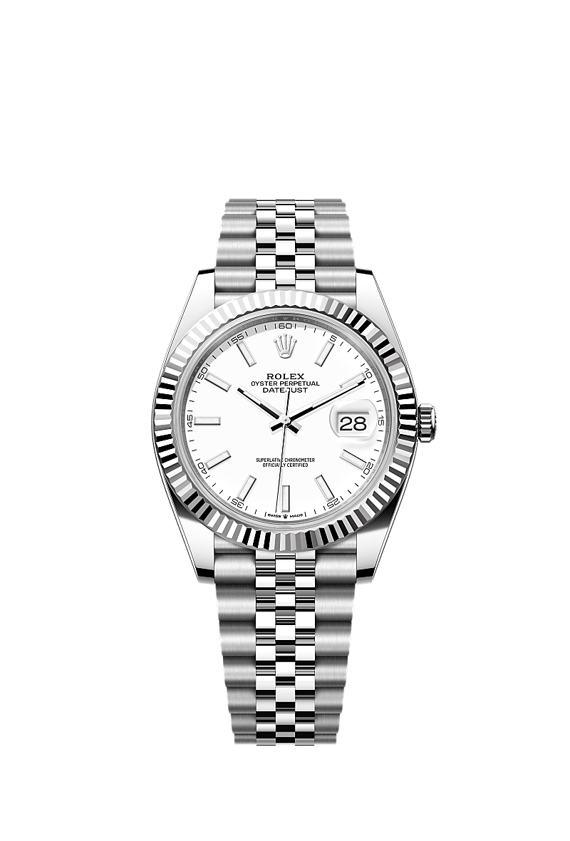 Datejust 41 White — 126334