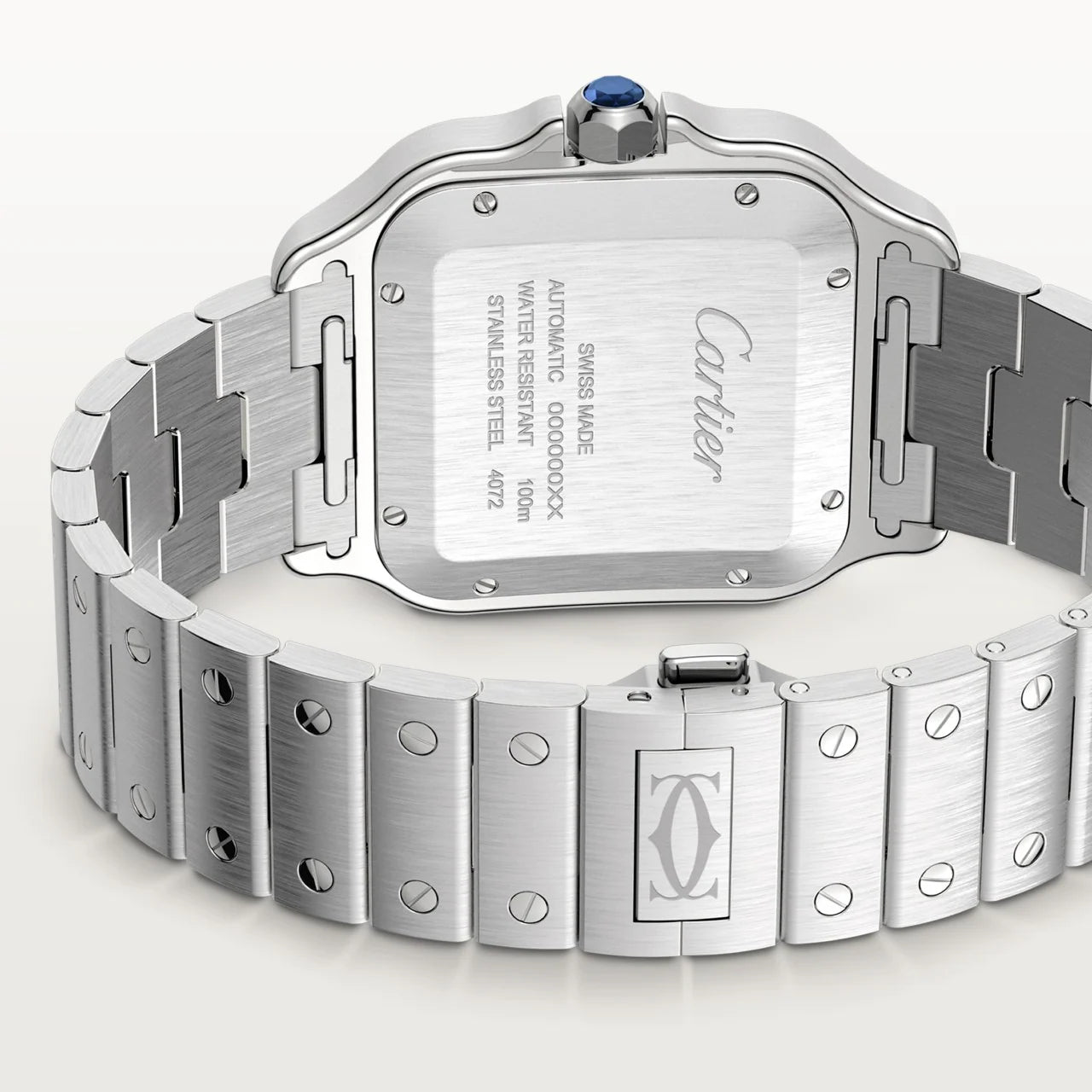 Santos de Cartier Graduated Green