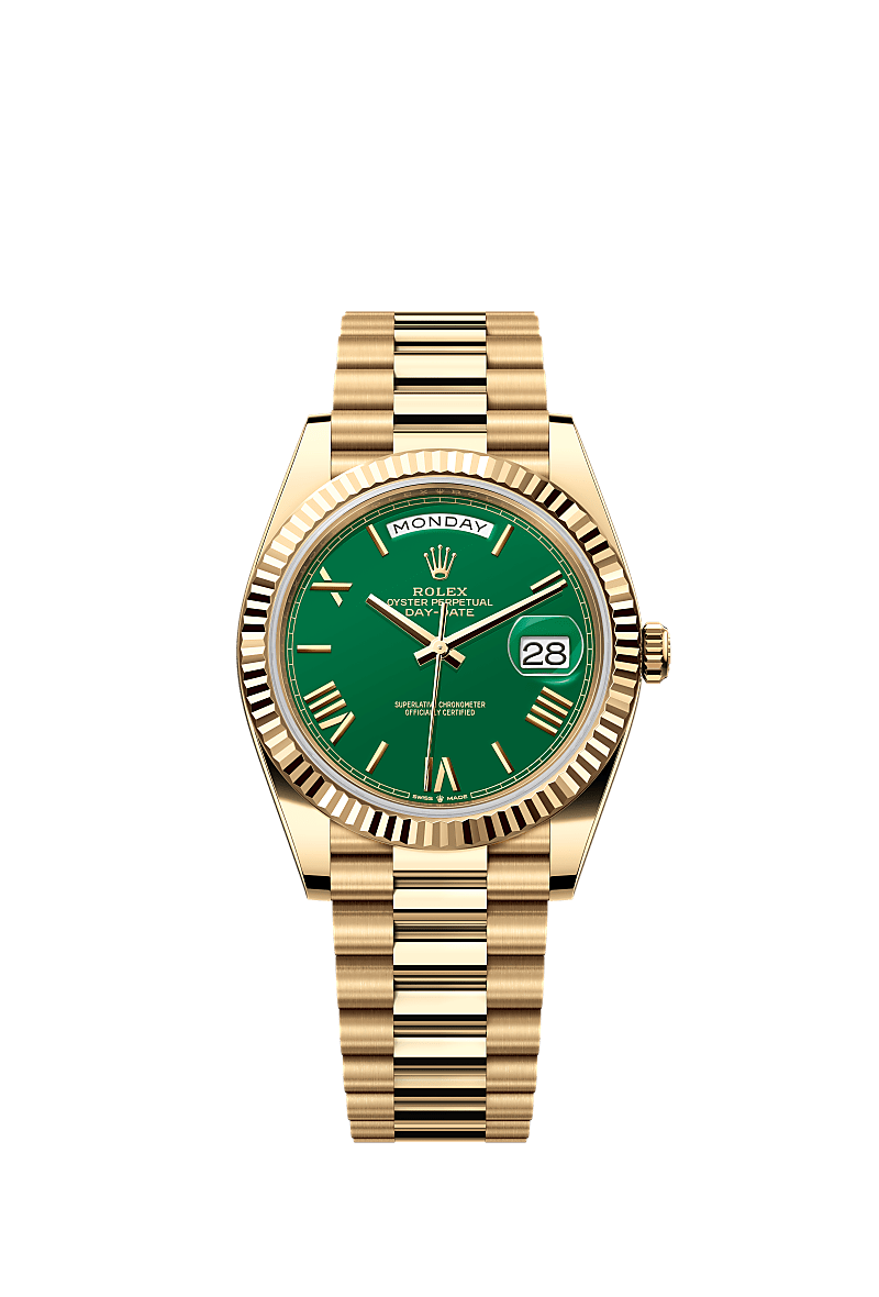 Day-Date Green Monarch